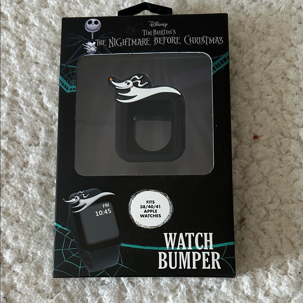 Disney The Nightmare Before Christmas Watch Bumper in Black and White